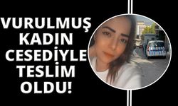 Başından vurulmuş kadınla karakola gidip teslim oldu