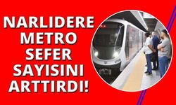 Narlıdere Metrosu’nda sefer sıklığı artırıldı