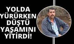 Yolda yürürken düştü, yaşamını yitirdi