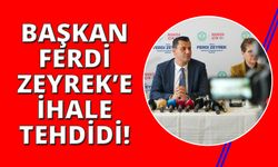 Manisa'da  Başkan Zeyrek tehdit edildiğini açıkladı