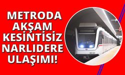 Metro’da Evka 3–Narlıdere arası 20.00’den sonra kesintisiz ulaşım