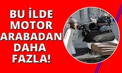 Muğla’da motor sayısı otomobili geçti