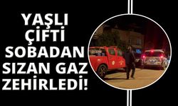 Sobadan sızan gazdan zehirlenen yaşlı çift hayatını kaybetti