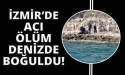 İzmir'de oltasını kurtarmak için denize girdi, boğuldu