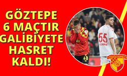 Göztepe’nin galibiyet hasreti 6 maça çıktı