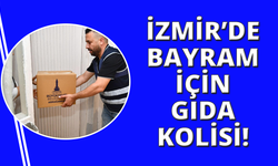 İzmir'de bayram için gıda kolisi desteği