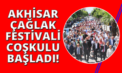 566’ncı Akhisar Çağlak Festivali coşkulu başladı