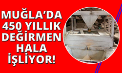 Muğla'daki değirmen asırlardır yöre halkına hizmet veriyor