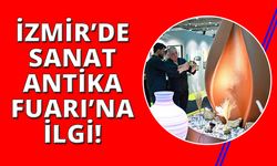 İzmir'de sanat ve antika fuarına yoğun ilgi