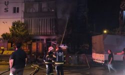 Ağaçta çıkan yangın binaya sıçradı