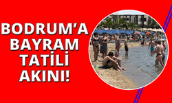 Bodrum sahillerinde ‘bayram’ yoğunluğu