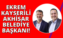 Akhisar'ın yeni belediye başkanı Ekrem Kayserili oldu