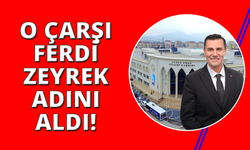 Yunusemre Millet Çarşısına Ferdi Zeyrek ismi verildi