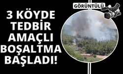 Manisa'da 3 köy tedbir amaçlı boşaltılıyor