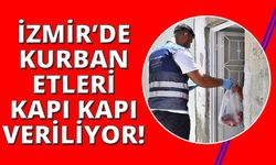 İzmirlilerin et bağışları ihtiyaç sahiplerine ulaştırılıyor