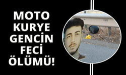 Motokurye genç, feci kazada hayatını kaybetti