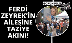 Ferdi başkanın ailesine taziye akını devam ediyor