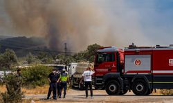 İzmir'in iki ilçesindeki yangınlar büyük ölçüde kontrol altında