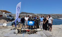 Gündoğan’da deniz dibi temizliği