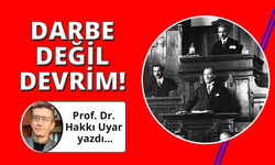 Cumhuriyet darbe değil devrimdir