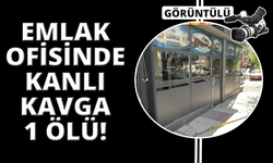 Manisa'da emlak ofisinde silahlı kavga: 1 ölü, 3 yaralı