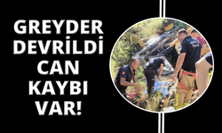 Manisa’da greyder devrildi: 1 ölü