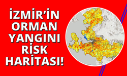 İZPA İzmir'in orman yangını risk haritasını oluşturdu