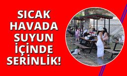 Sıcaklardan bunalan Denizlililer mesire alanlarına akın etti