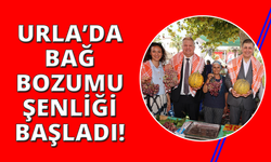 Urla'da 2 bin 600 yıllık Geleneksel Bağbozumu Şenliği