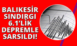 Balıkesir Sındırgı'da 6.1'lik deprem 1 ev yıkıldı ciddi hasar gören yapılar var