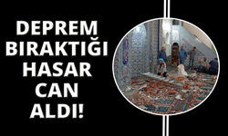 Manisa'da depremin bıraktığı hasar can kaybına neden oldu