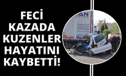 Manisa'da feci kazada İki kuzen hayatını kaybetti