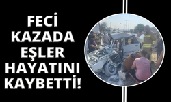 Manisa'da karı-koca trafik kazasında hayatını kaybetti