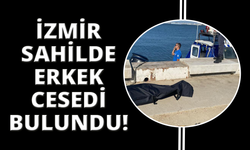 İzmir Bayraklı Sahili'nde erkek cesedi bulundu