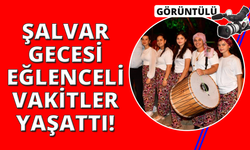 Manisa'da kadınlar Şalvar Gecesi'nde buluştu