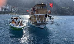 Marmaris'te jet ski ve tur teknesi çarpıştı