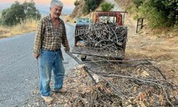 Ege'nin yüksek kesimlerinde kışa hazırlık