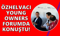 EGİAD Başkanı Kaan Özhelvacı, Young Owners Forum 2025'te konuştu