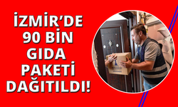 İzmir'de 2025 yılında 90 bin gıda paketi dağıtıldı