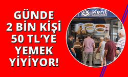 İzmir'de günde 2 bin kişi 50 TL'den karnını doyuruyor