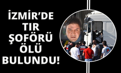 İzmir'de tır sürücüsü araç içerisinde ölü bulundu