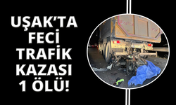 Motosiklet sürücüsü kamyona arkadan çarptı: 1 ölü