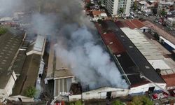 İzmir’deki depo yangını kontrol altında