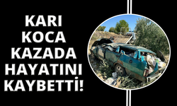 Manisa'da karı-koca kazada hayatını kaybetti