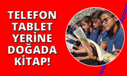 Manisa'da sıfır atıkla "Açık Hava Kütüphanesi"