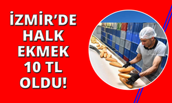 İzmir'de halk ekmeğe 2 lira zam yapıldı