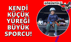 4 yaşındaki Yusuf 350 metrelik Darkale Kanyonu'nu geçti