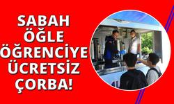 Muğla'da öğrencilere sıcak çorba