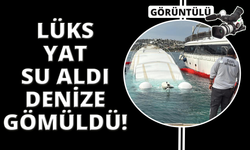 Bodrum’da 40 milyon TL’lik yat sulara gömüldü