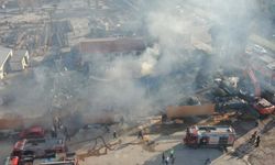 İzmir'deki yangında 5 konteyner ve 2 araç kül oldu